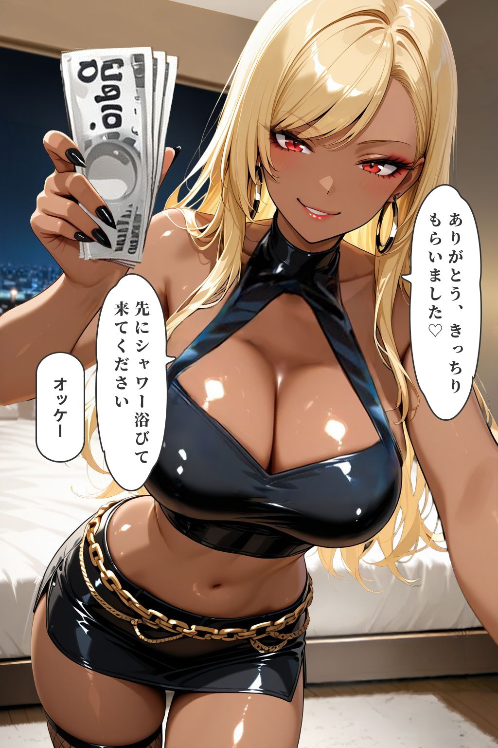 黒ギャル催●-甘く堕ちる視線- - サンプル画像 7