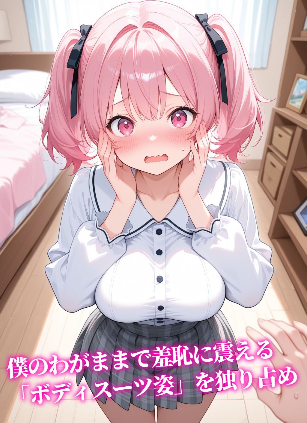 【ボディスーツ】コスプレ彼女〜恥じらいながらも着替えてくれた姿に我慢できず…〜 - サンプル画像 1