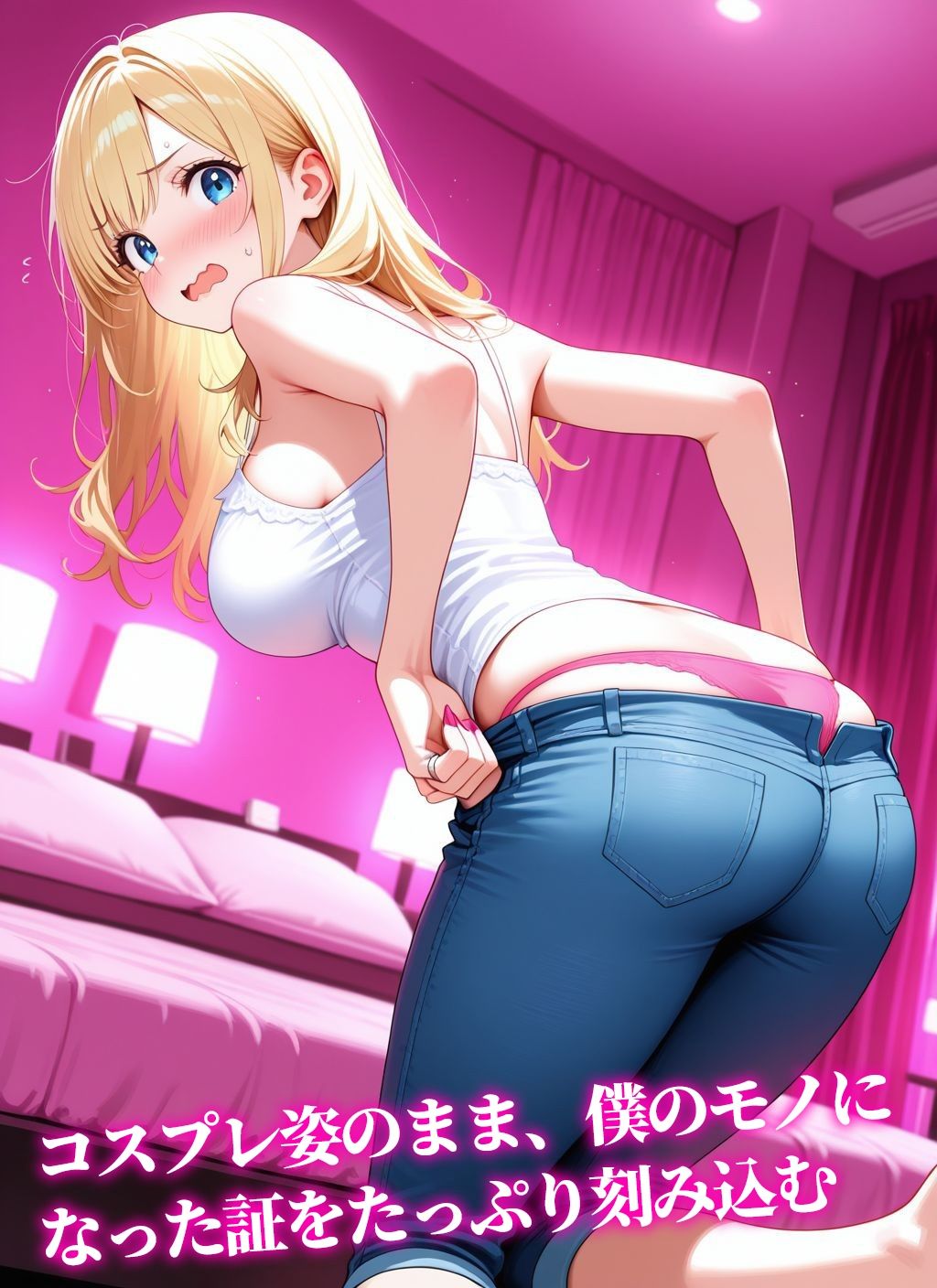 【ボディスーツ】コスプレ彼女〜恥じらいながらも着替えてくれた姿に我慢できず…〜 - サンプル画像 9