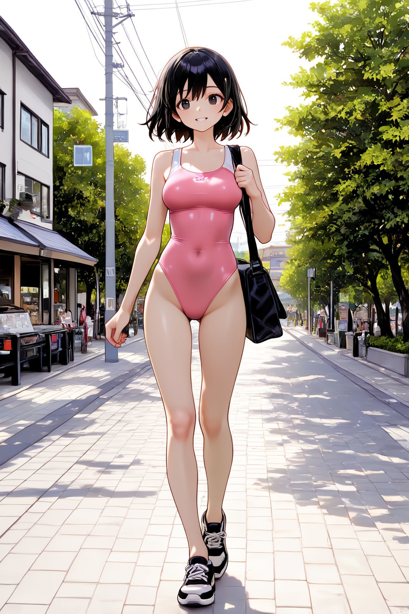 黒ストッキングの帰り道 - サンプル画像 9