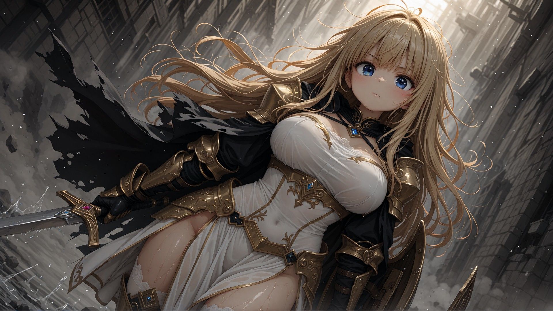 異世界敗北騎士さんとオークくん - サンプル画像 1