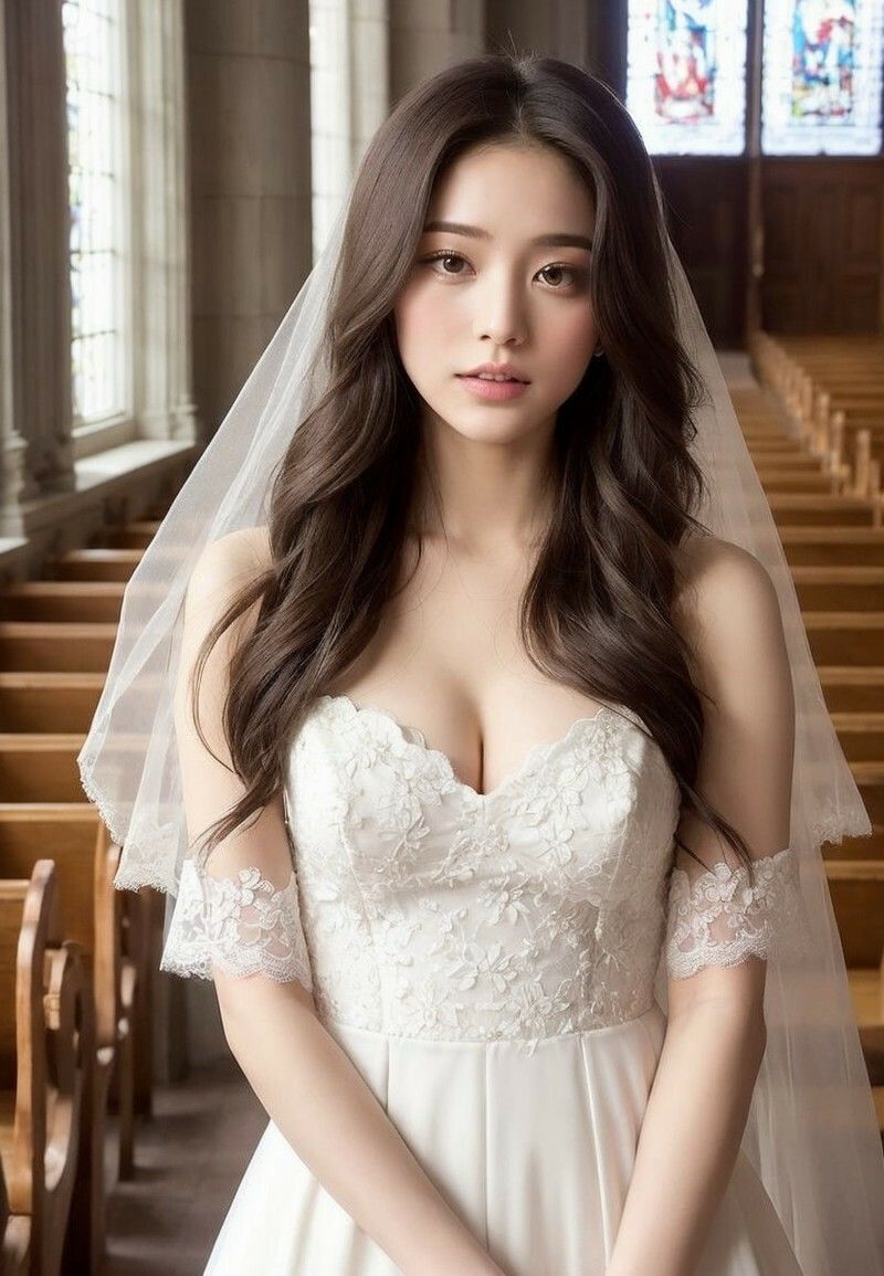 【美女名録】vol6.17  白い約束──その夜に永遠を誓う  100枚【AIグラビア写真集】 - サンプル画像 2