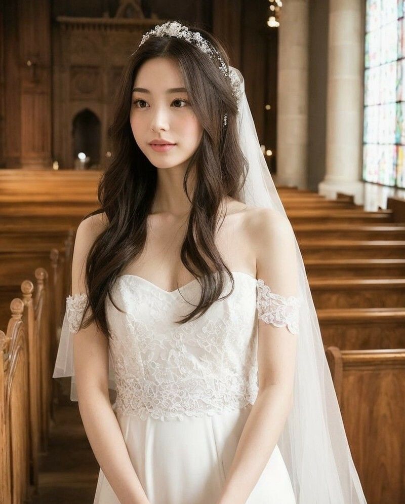 【美女名録】vol6.17  白い約束──その夜に永遠を誓う  100枚【AIグラビア写真集】 - サンプル画像 3