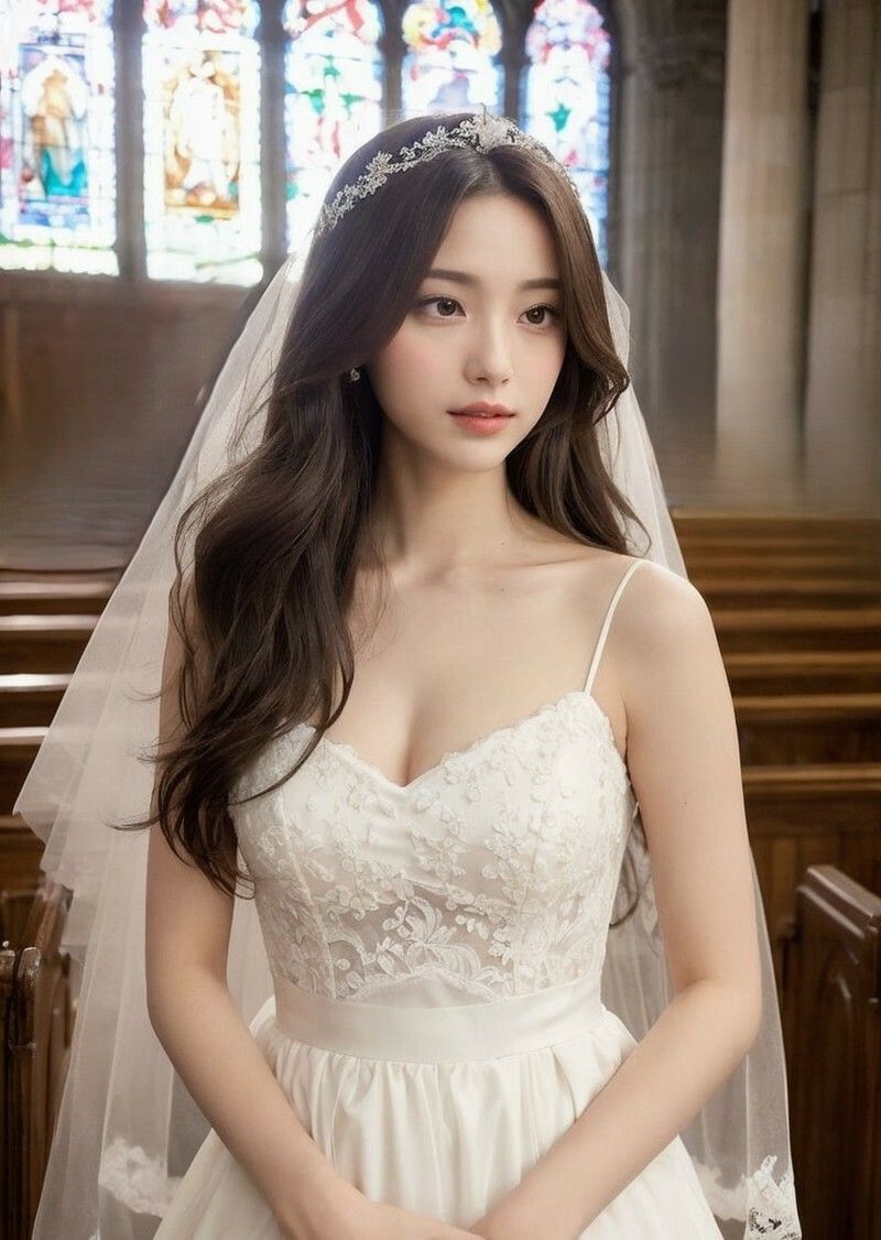 【美女名録】vol6.17  白い約束──その夜に永遠を誓う  100枚【AIグラビア写真集】 - サンプル画像 5