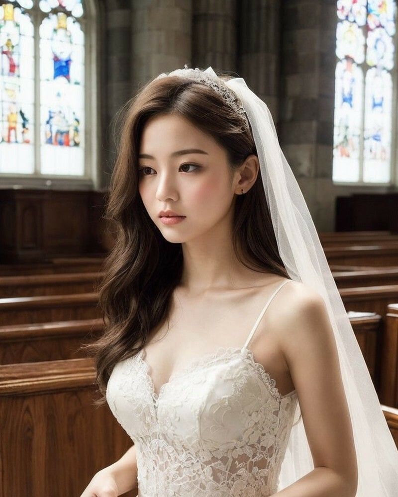 【美女名録】vol6.17  白い約束──その夜に永遠を誓う  100枚【AIグラビア写真集】 - サンプル画像 9