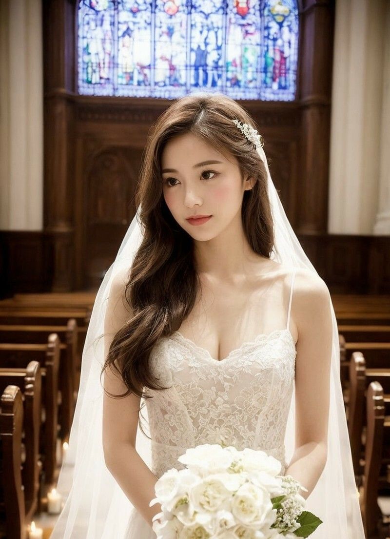 【美女名録】vol6.17  白い約束──その夜に永遠を誓う  100枚【AIグラビア写真集】 - サンプル画像 10