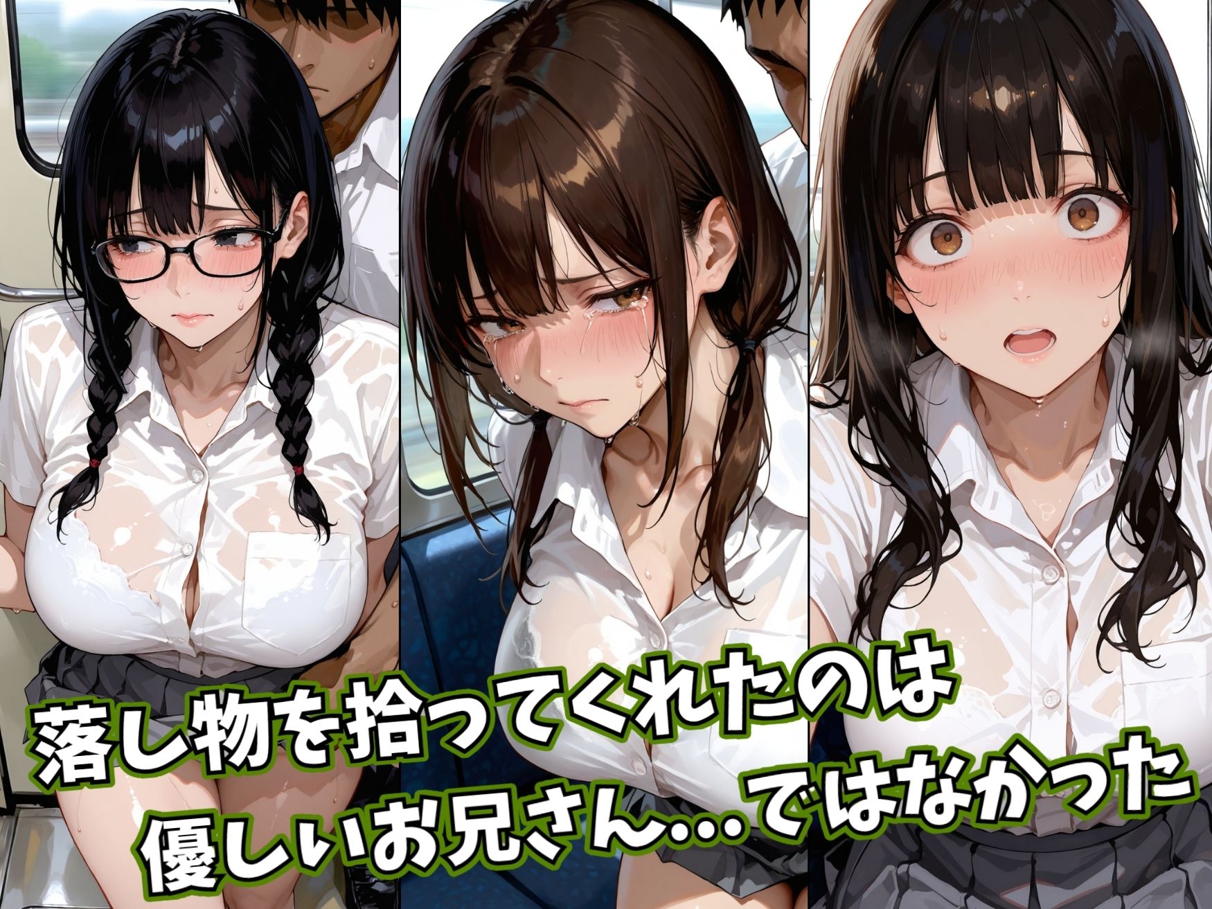 無限射精電車 〜次の停車駅は…君の奥〜 - サンプル画像 6