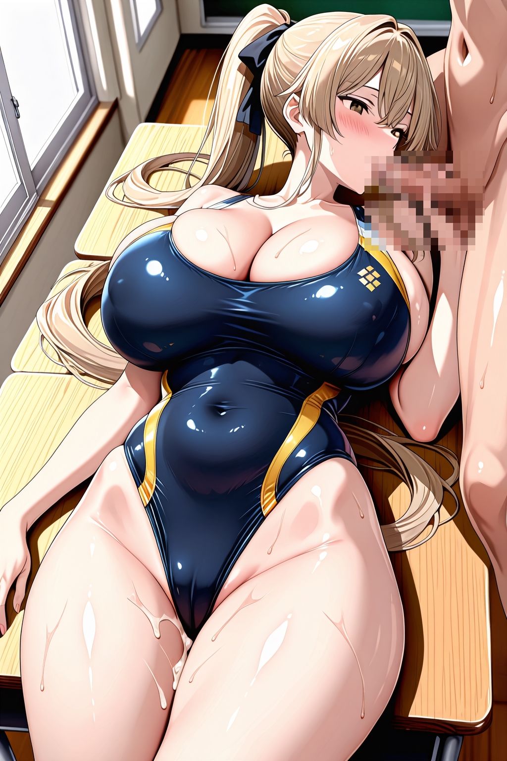 性春学園No.1〜金髪ギャル〜 - サンプル画像 10