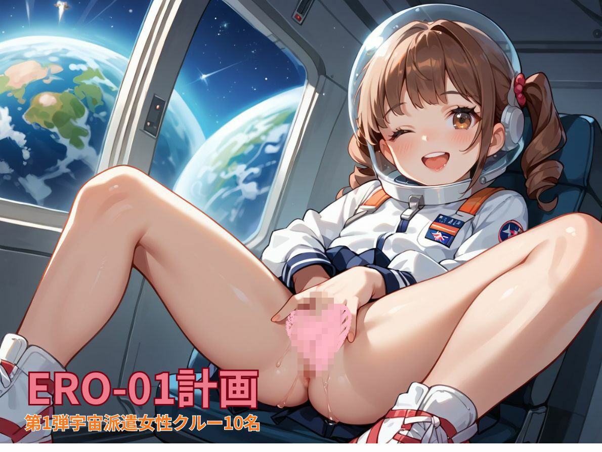 【アニメ潮吹き動画縦向きバージョン】宇宙船「ERO-01」計画！選ばれた10人の少女が宇宙基地へ向かう - サンプル画像 2