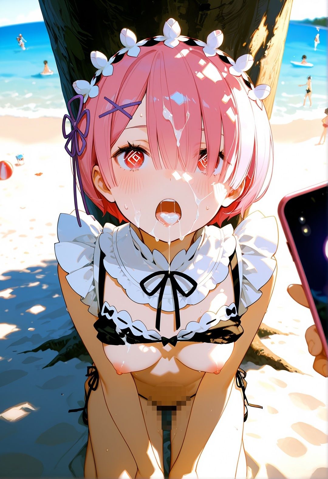 絶対忠誠×快略支配:メイドは海で堕ちる ラム編 - サンプル画像 6