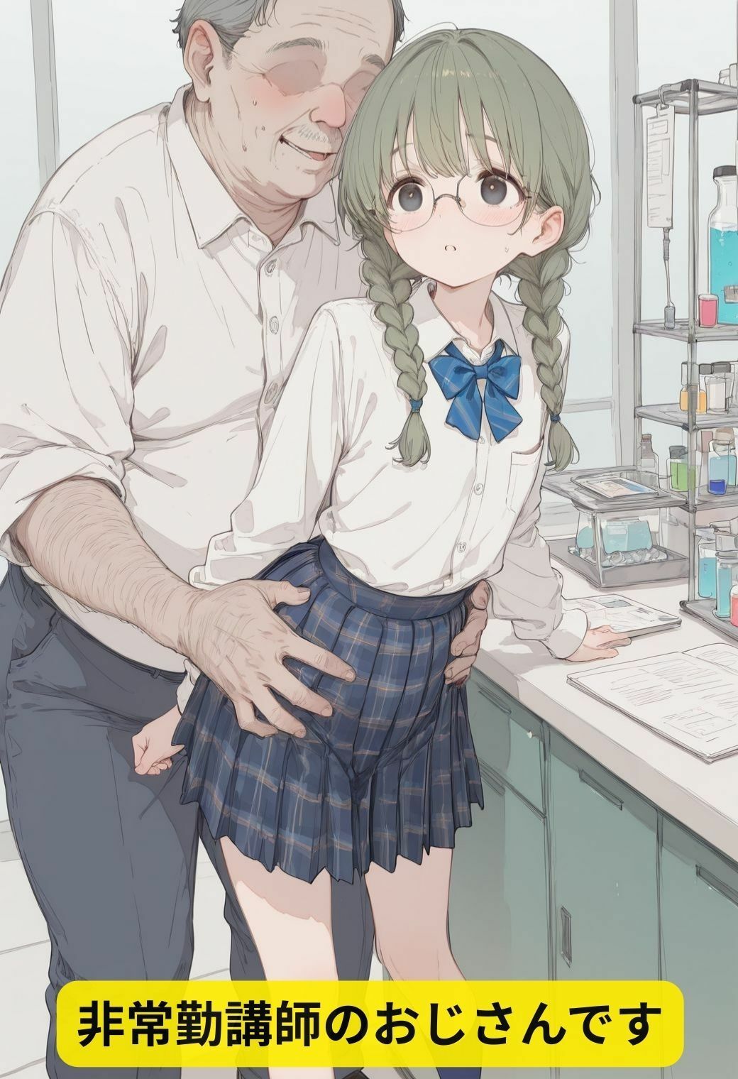 桃尻学園  メガネ編 - サンプル画像 2