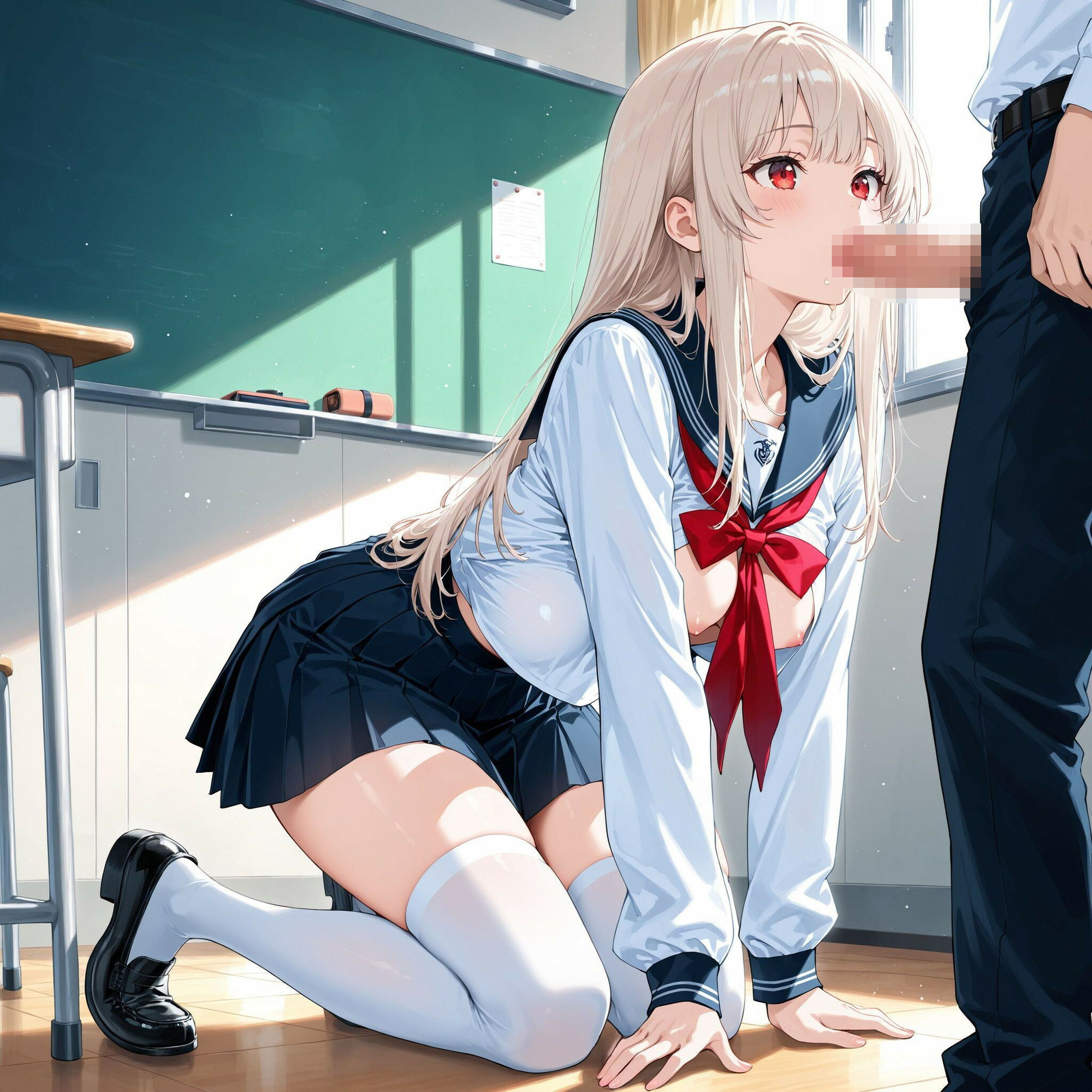 学生  VS  教師  あなたは教えたい？それとも教えられたい？ - サンプル画像 1