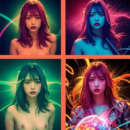 過激系美女！ジャケット風アート風写真集！ - サンプル画像 2
