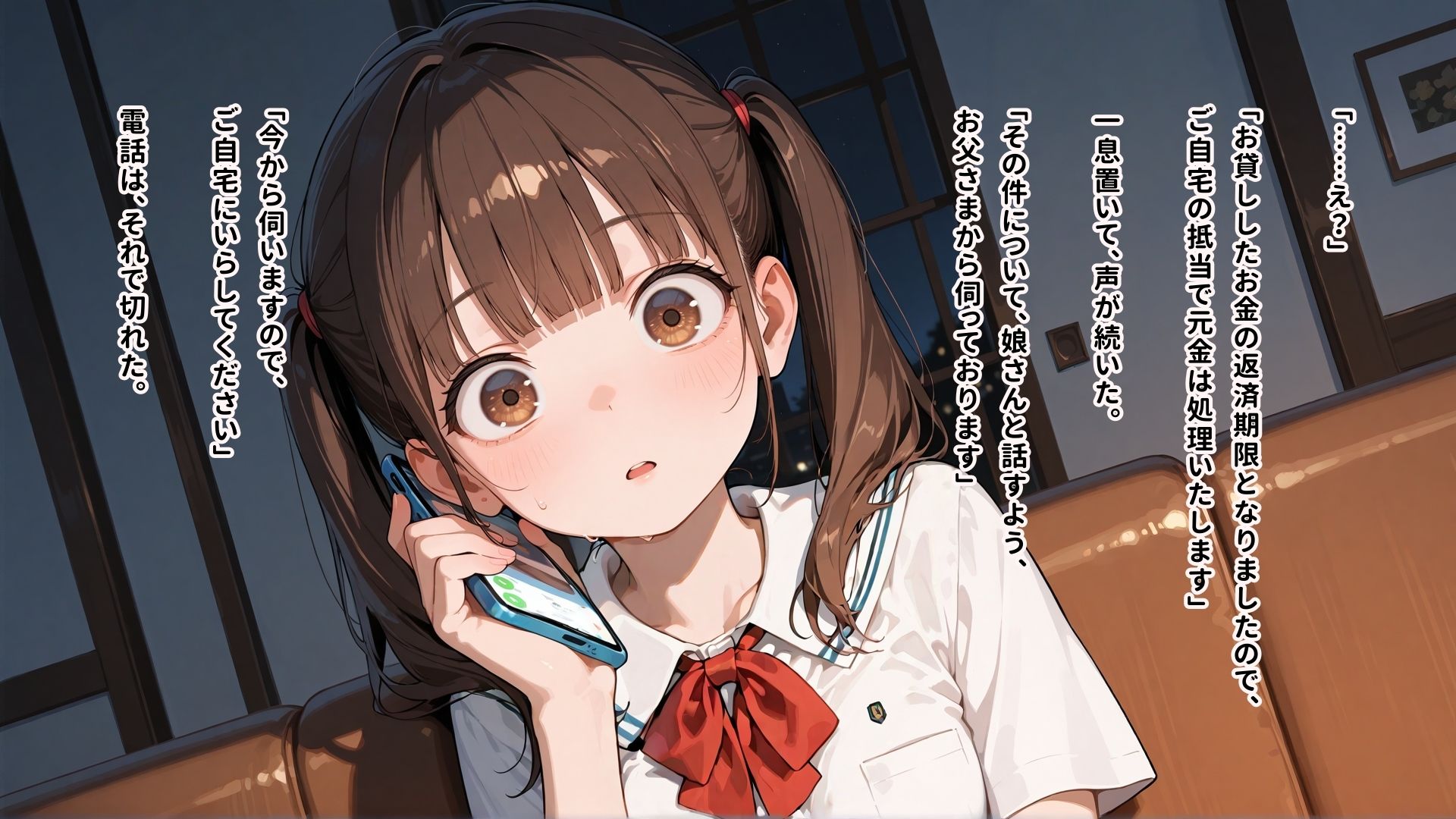 父親の借金の「利子」として徴収され妹の分まで全身を男たちに弄ばれて何回イってもやめてもらえない女の子 - サンプル画像 2