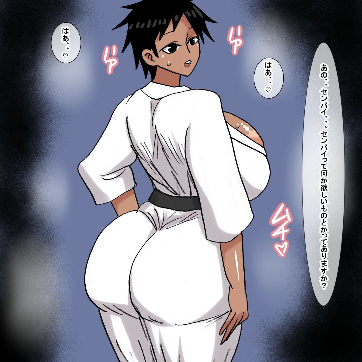 yk 空手に熱心な後輩とセックスする話 - サンプル画像 2