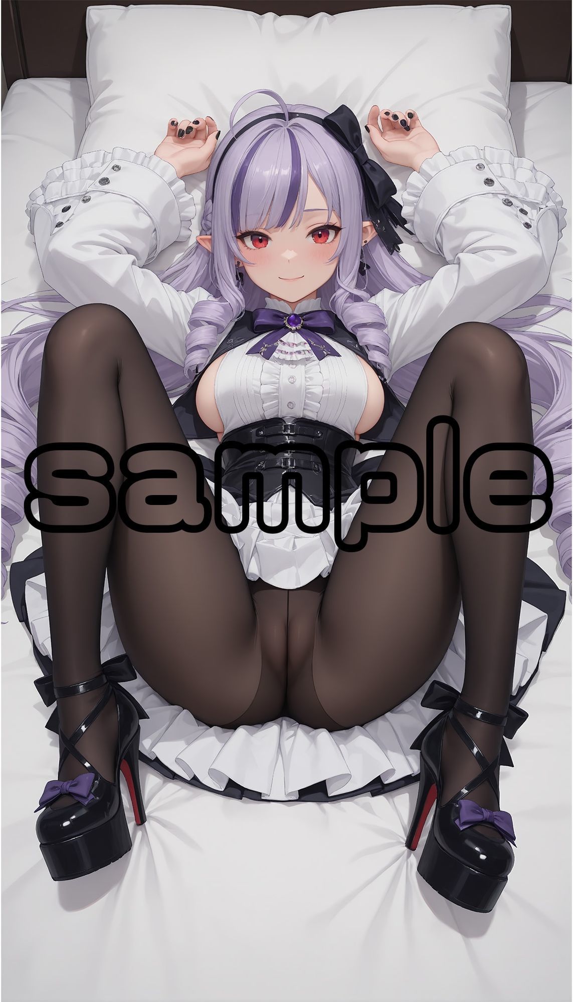 安心してくださいな、履いてますわ - サンプル画像 1