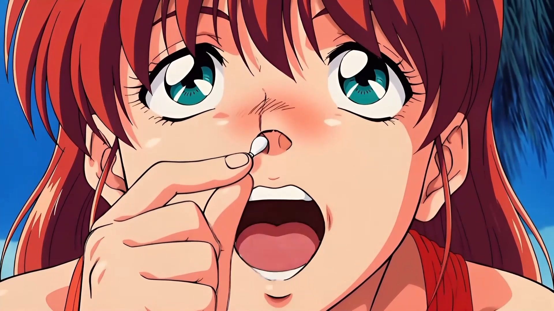 【くしゃみフェチ】ハクションチェック！〜浜辺編〜（MP4アニメ）/ （Sneeze Fetish） ACHOO Check！ 〜At the beach〜（MP4 Animation） - サンプル画像 6