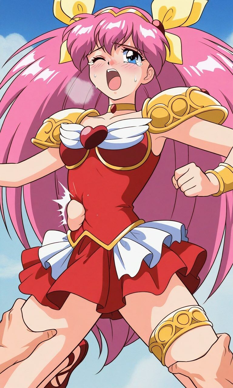 某所で好調  ウェディングピーチ ベアハッグやつかみ技 - サンプル画像 2