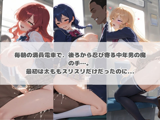 電車痴●エスカレート 食〇のソーマ 2 - サンプル画像 1