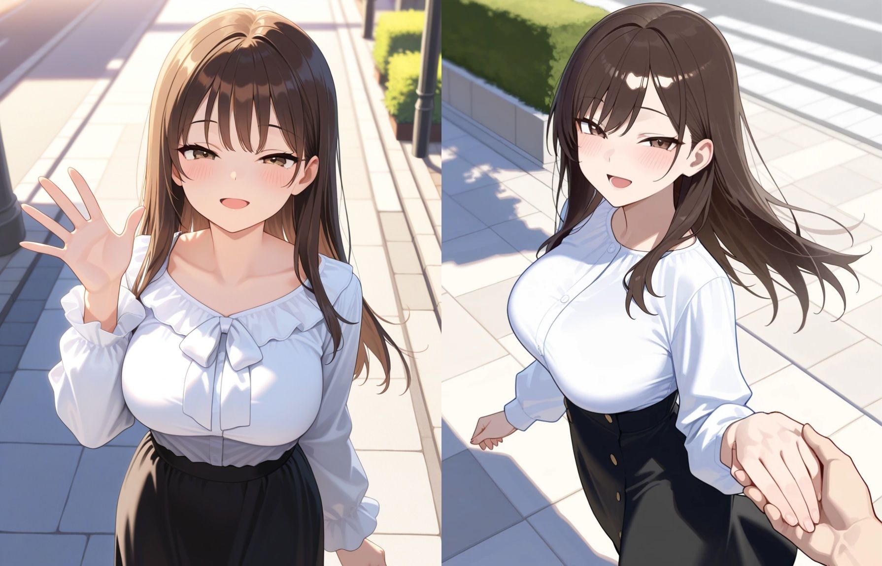 昼はボクのレンタル彼女、夜はホントの彼氏と… - サンプル画像 1