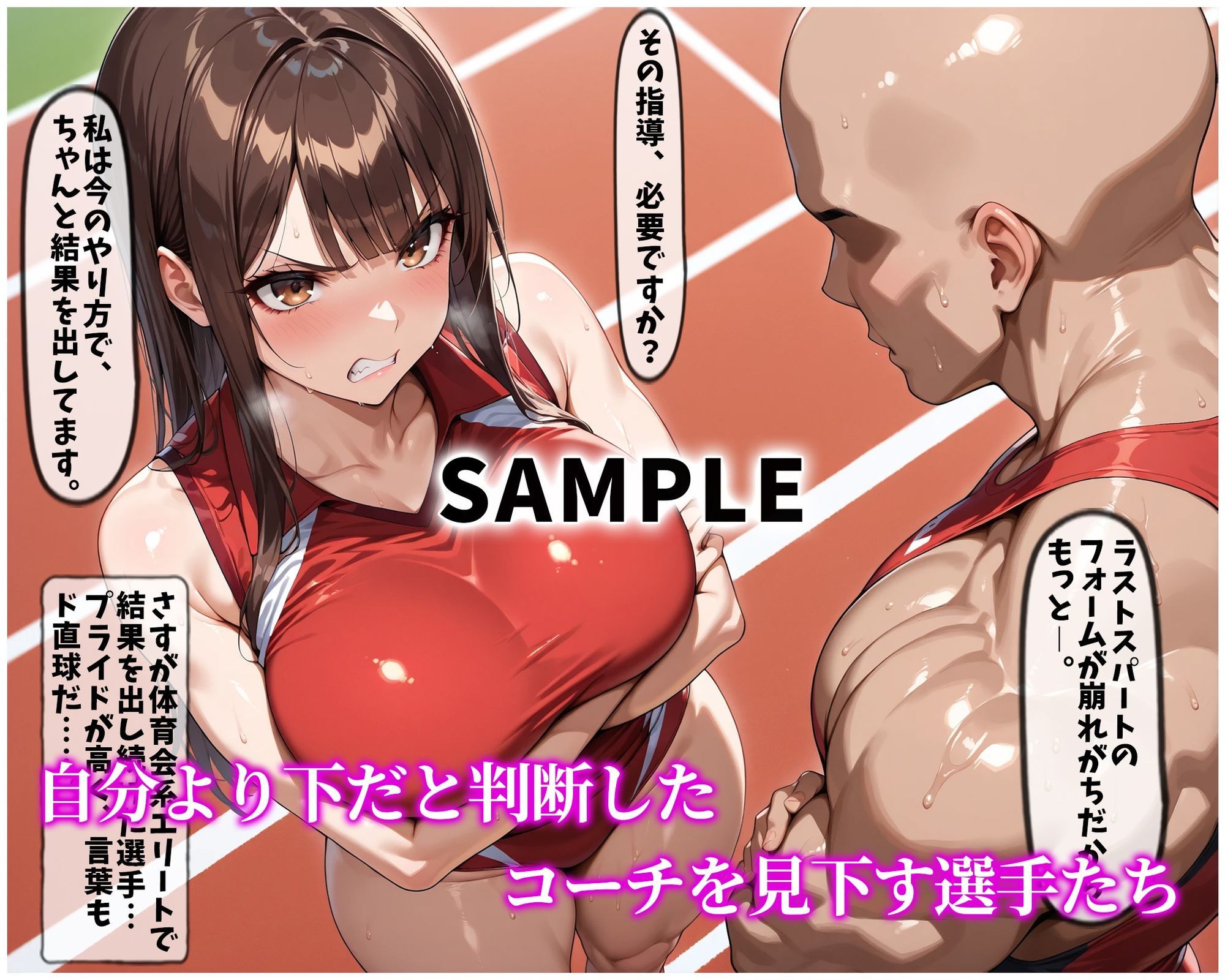 催●支配！エリート陸上女子が専用肉便器に堕ちるまでの話 - サンプル画像 2