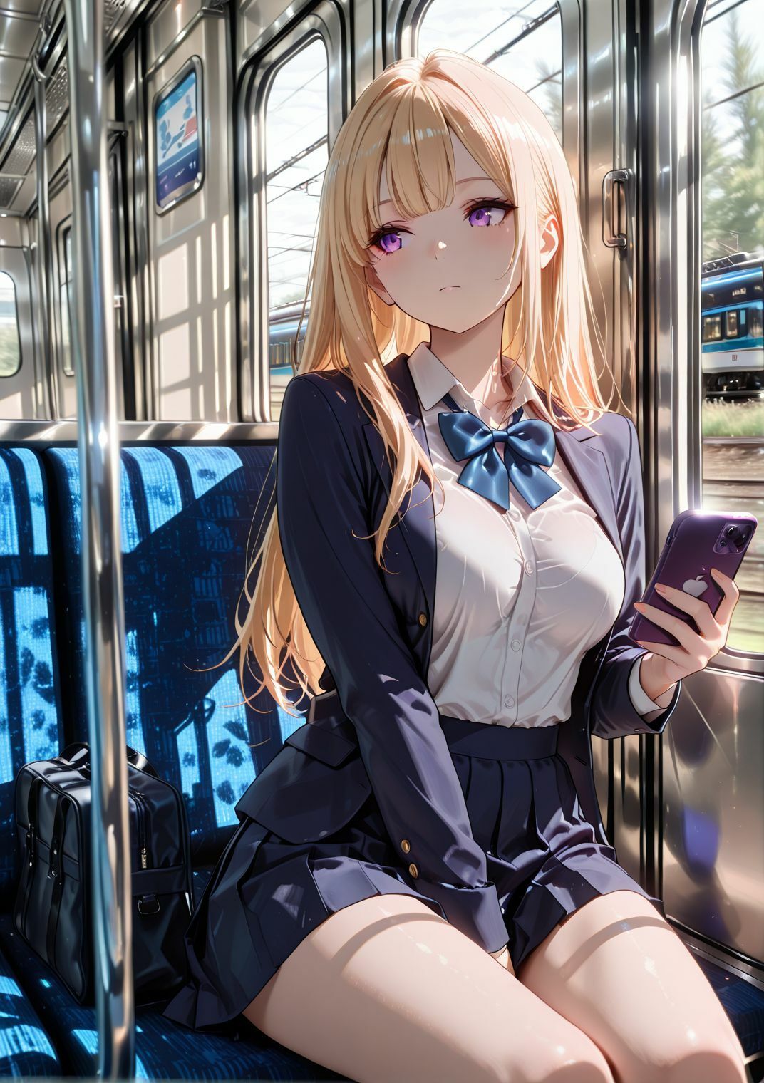 痴●専用車両  閉じ込められた密室3JK - サンプル画像 7