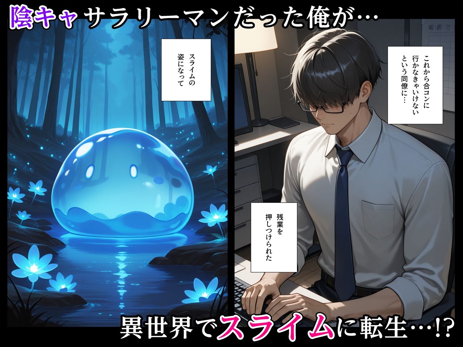 最強スライムに転生したので気ままに女冒険者を孕ませます - サンプル画像 1