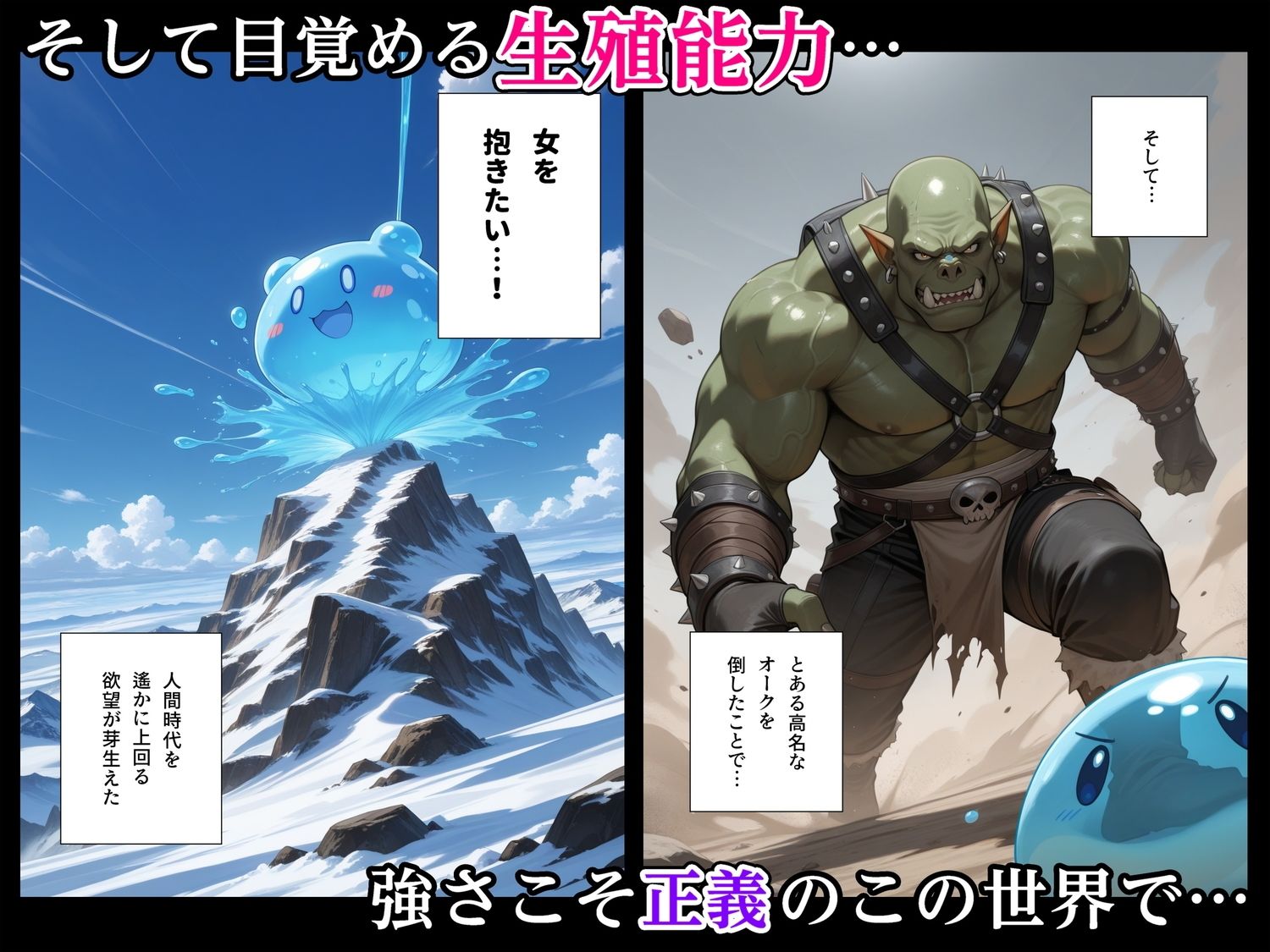 最強スライムに転生したので気ままに女冒険者を孕ませます - サンプル画像 3