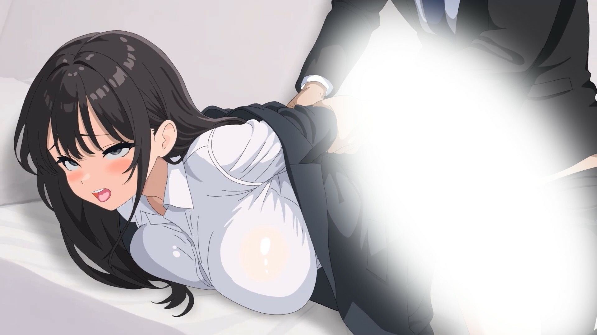 【Live2Dアニメ】内定欲しさにカラダを売る新卒女子〜面接官から密室で迫られる‘最終確認’！！〜 - サンプル画像 4