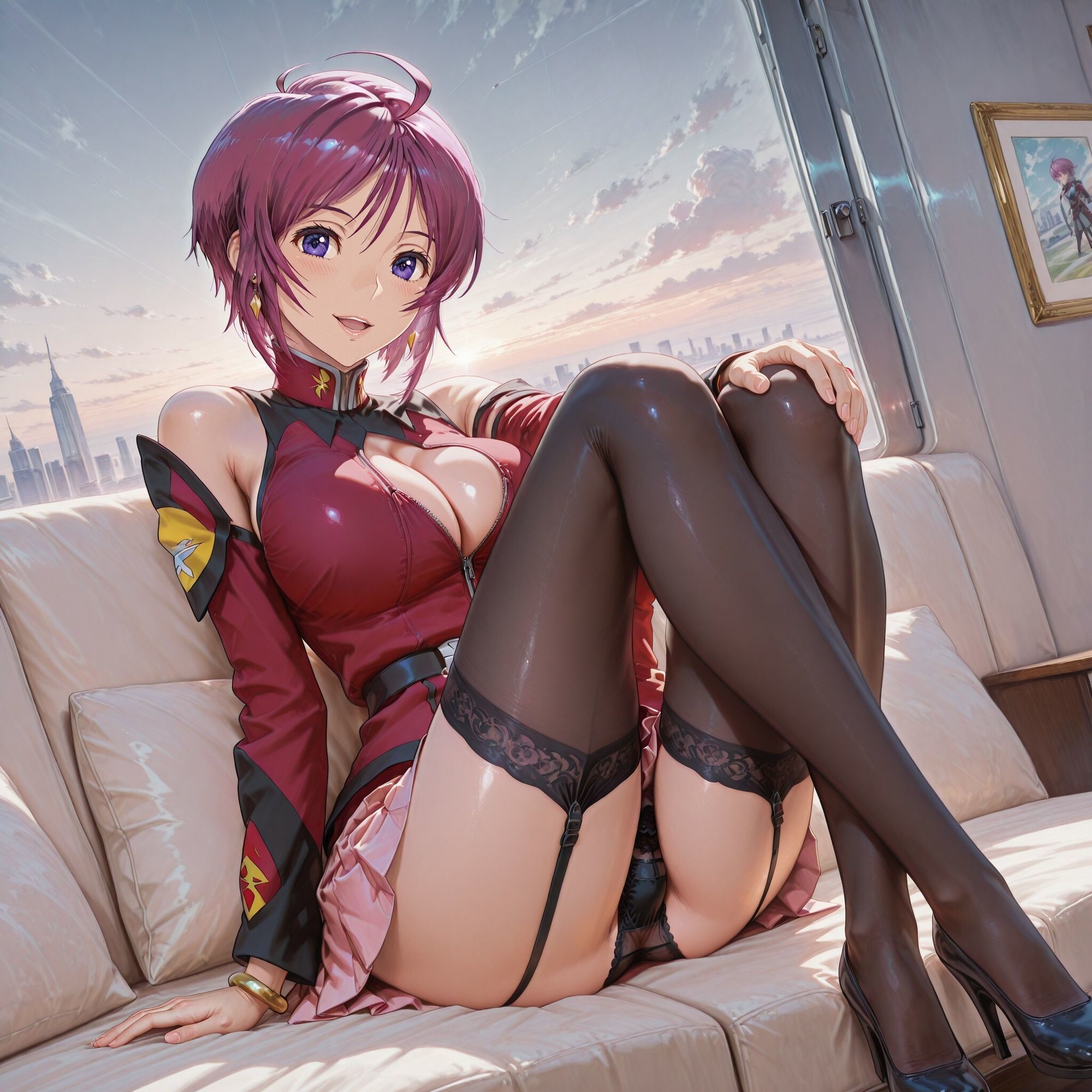 【衣装多種】みんなの憧れだったはずなのに。。。ルナ〇リアの完璧な美貌が、絶頂の波に呑まれてゆがみ狂う_SEXその他編 - サンプル画像 5