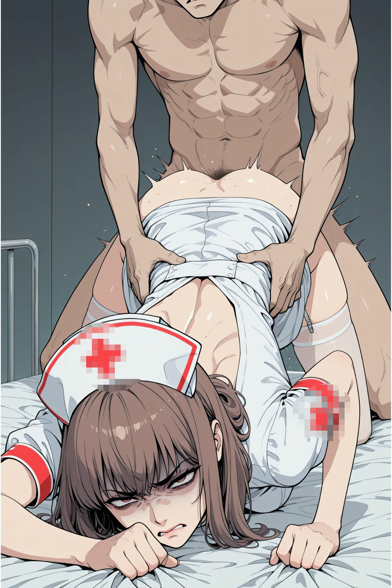 嫌悪感2:国家公認の繁殖執行――見下していた底辺の「種」を強●受精させられる女たちの絶望 - サンプル画像 2