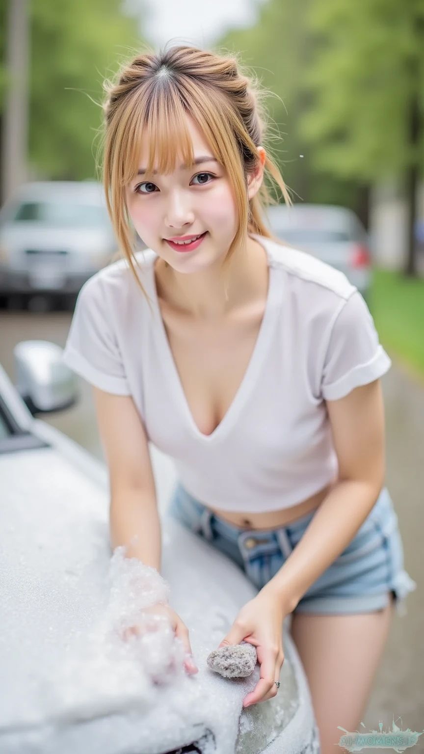 【Xで1日140万インプ記録】完全オリジナルヌード大放出！コスプレ・玩具・放尿・露出・M字開脚・ハメ・ふたなり375枚 【桜井りな】 - サンプル画像 3