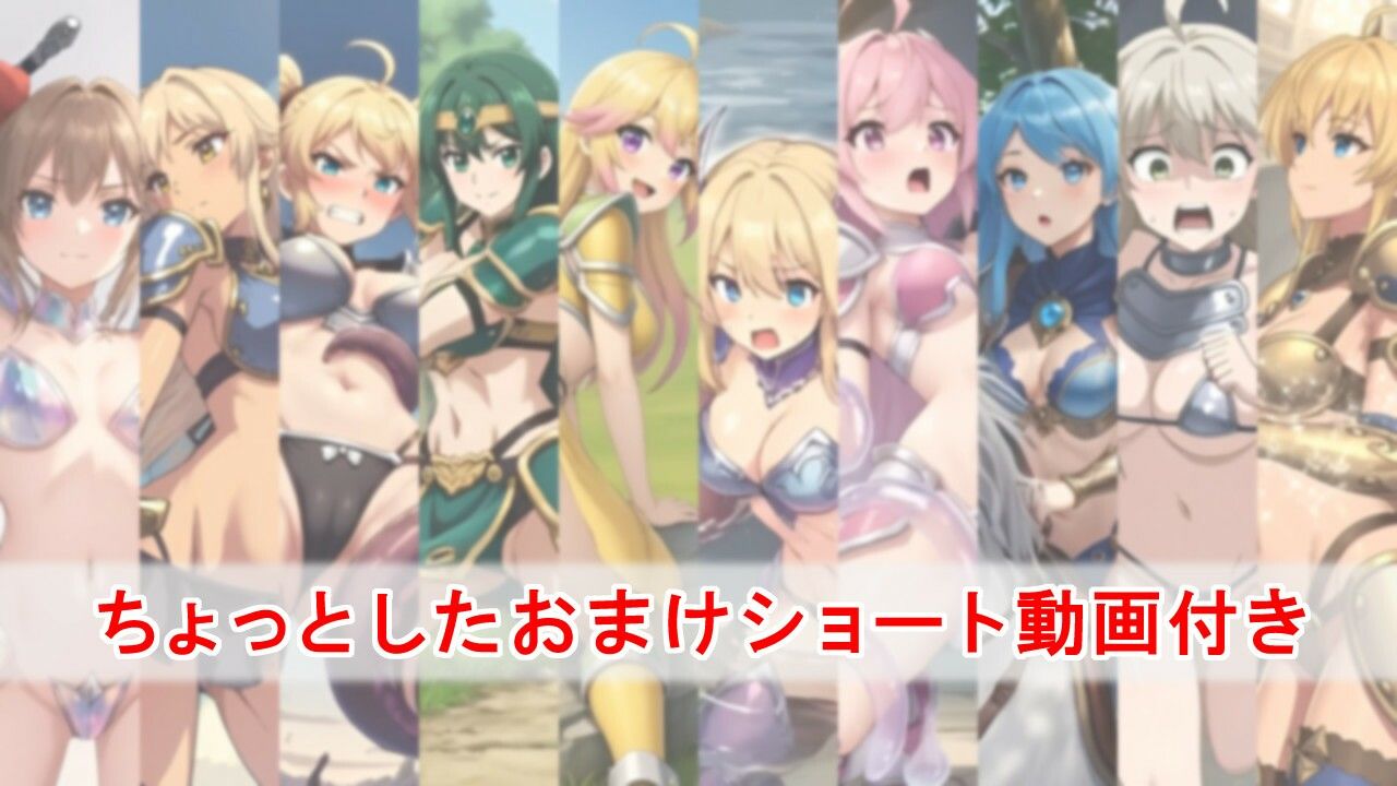 女姿録 -ジョシロク- ビキニアーマー CG集 - サンプル画像 2