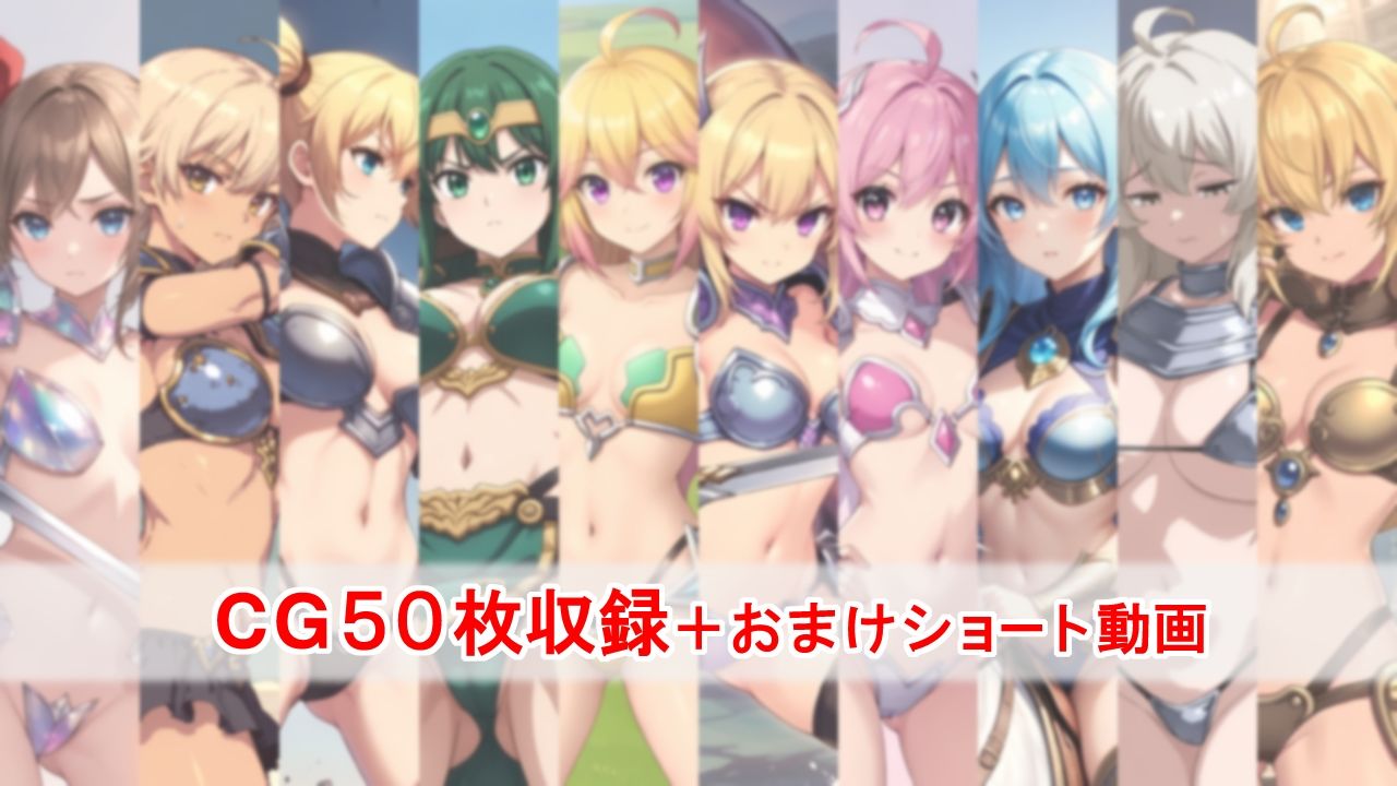 女姿録 -ジョシロク- ビキニアーマー CG集 - サンプル画像 3