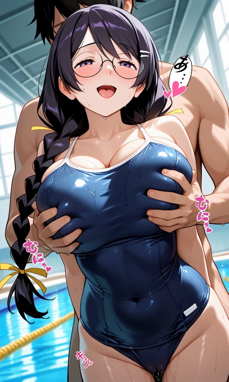 羽川翼エロ画集 学校編 - サンプル画像 3