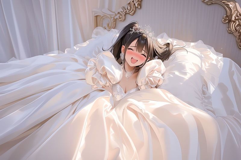 【ドレス美少女49】ツルツルドレスの中の秘め事 - サンプル画像 5