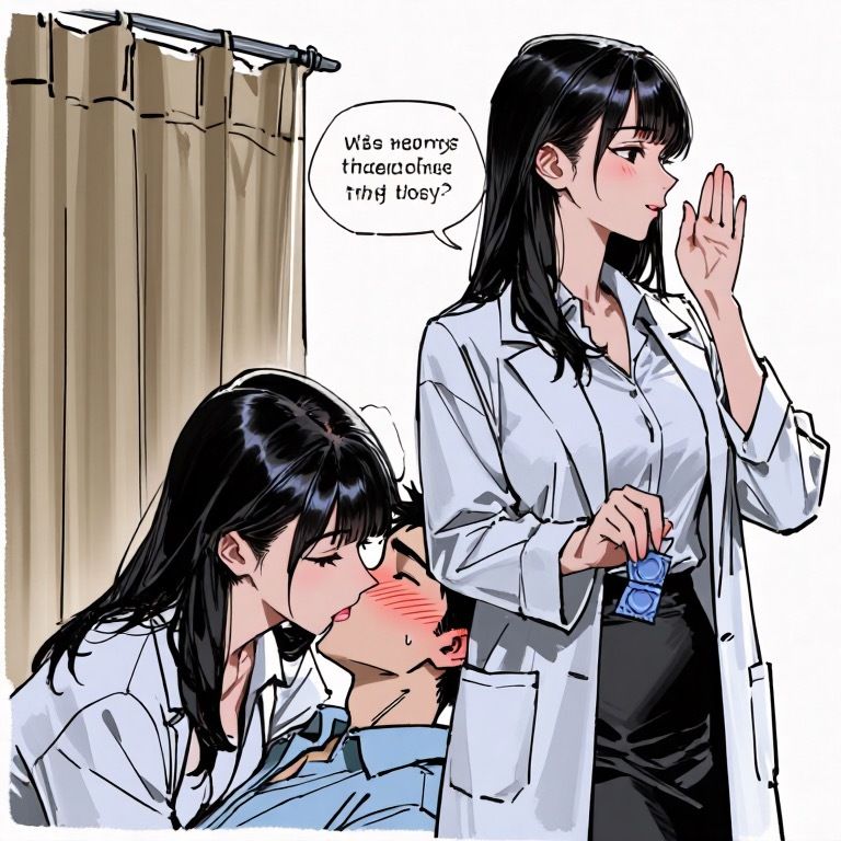 患者をセックスに誘う女医 - サンプル画像 1