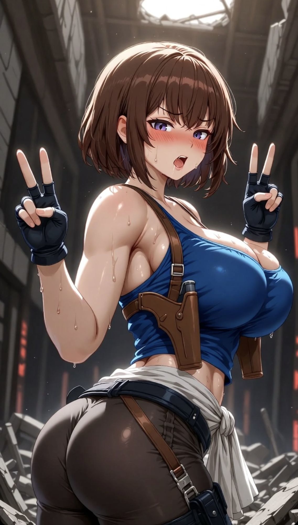 バイオハザード ジ◯のSEXハザード - サンプル画像 1