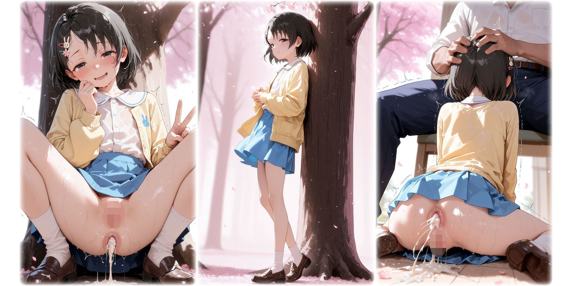 真・肛門便女_佐〇木〇枝 - サンプル画像 8