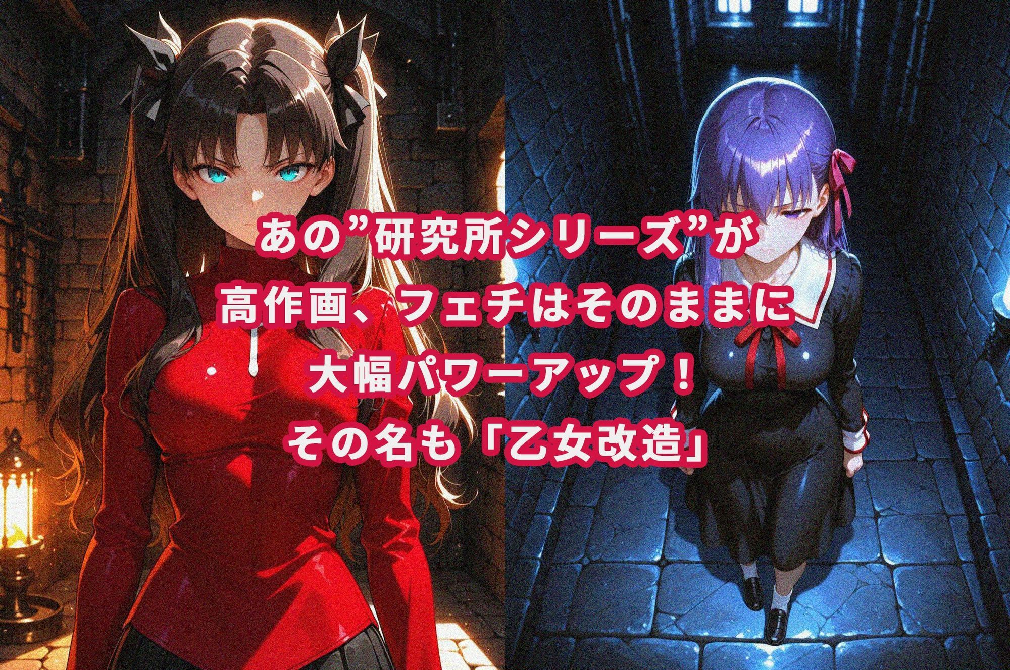 【乙女改造】遠〇凛×間〇桜 - サンプル画像 2