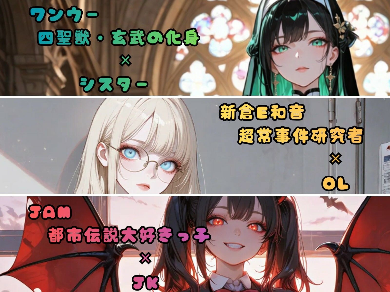 フェティッシュ！魅惑の黒タイツ編 - サンプル画像 1