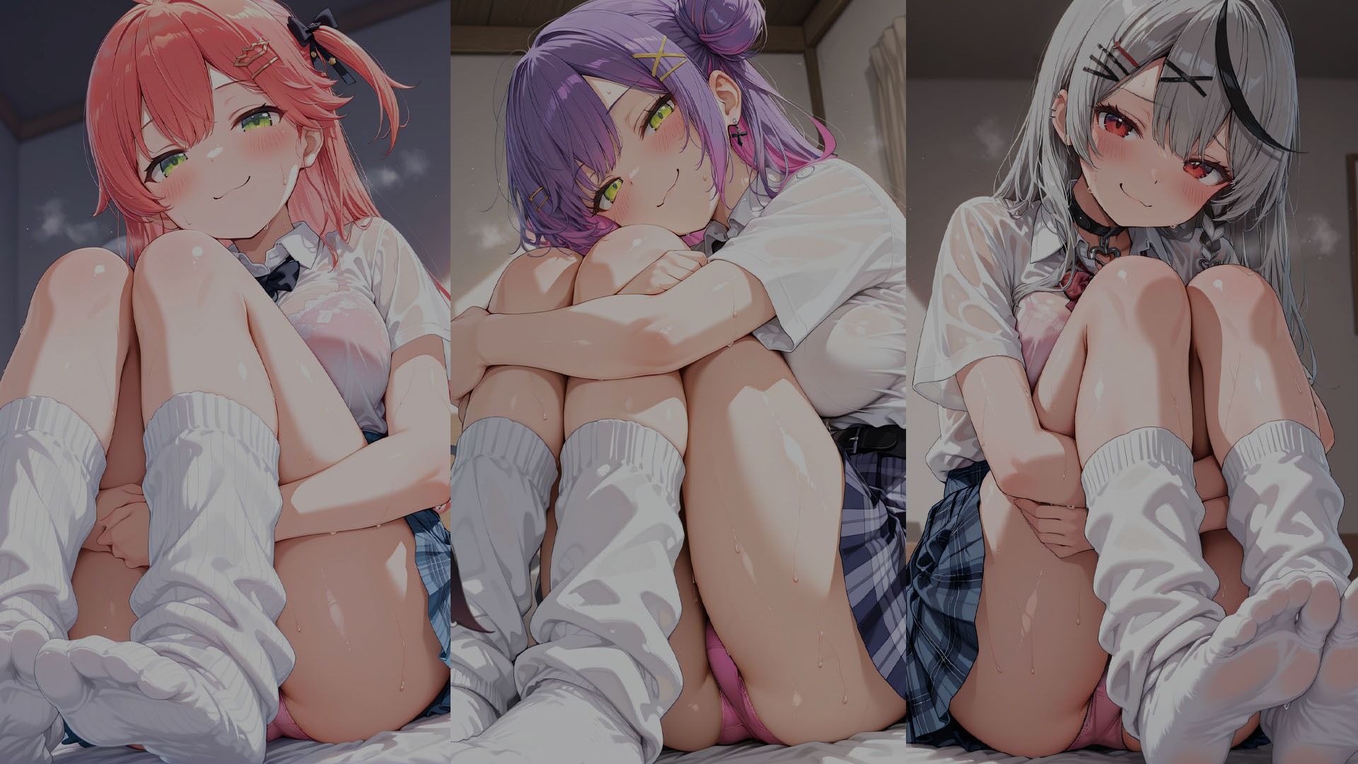 放課後ビッチ系彼女2  〜自宅でふたりきり〜  ブラウスver   （ホ●ライブバージョン） - サンプル画像 1