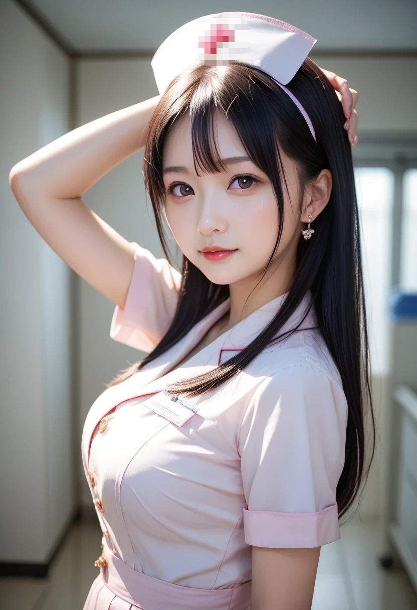 巨乳ナースの誘惑ポーズ集 145枚完全収録 - サンプル画像 5