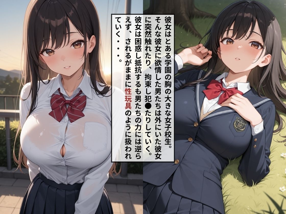 女子校生が性玩具堕ちしていく〜野外SEX編〜 - サンプル画像 1