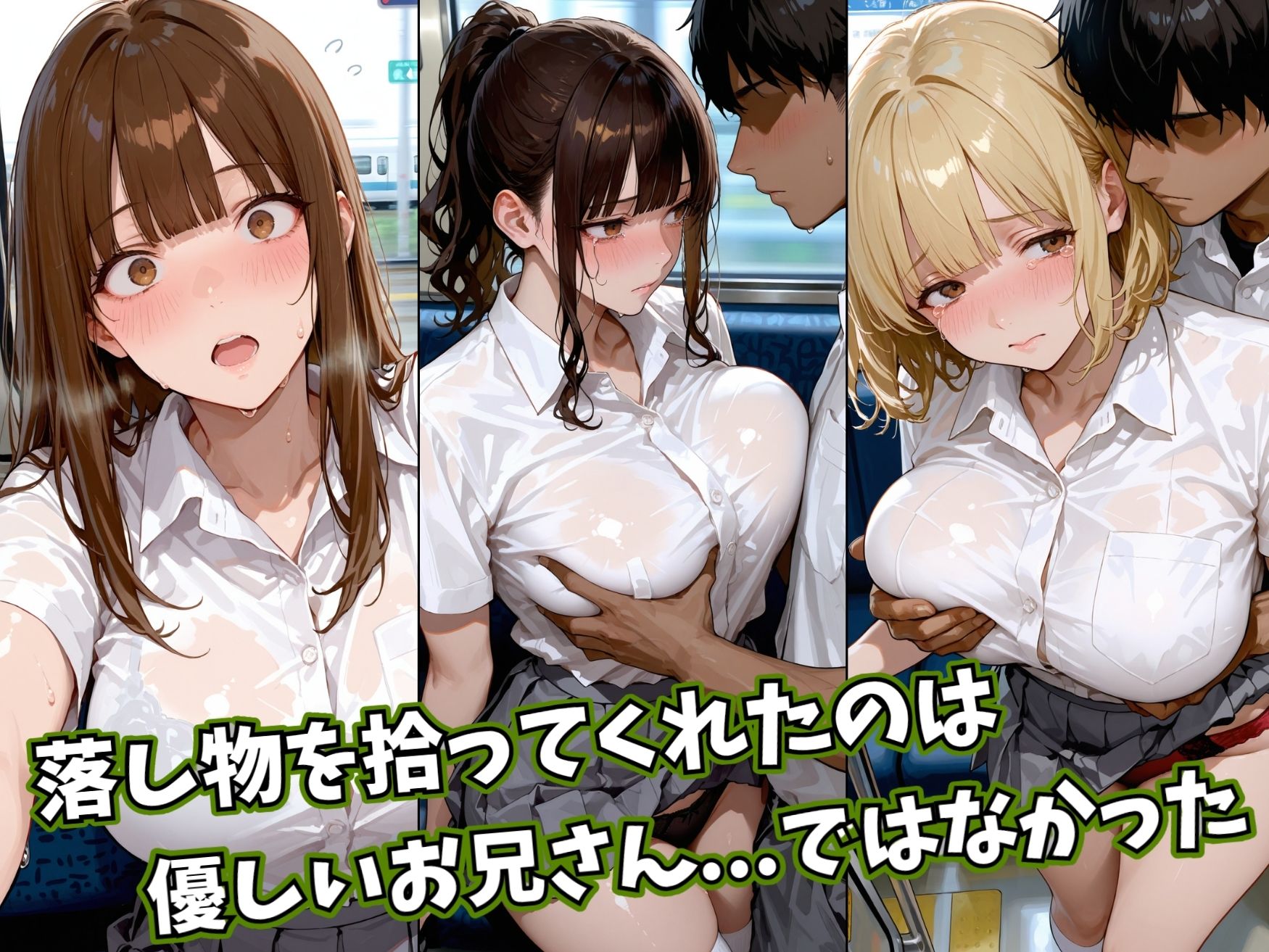 無限射精電車 〜次の停車駅は…君の奥〜Vol.2 - サンプル画像 6