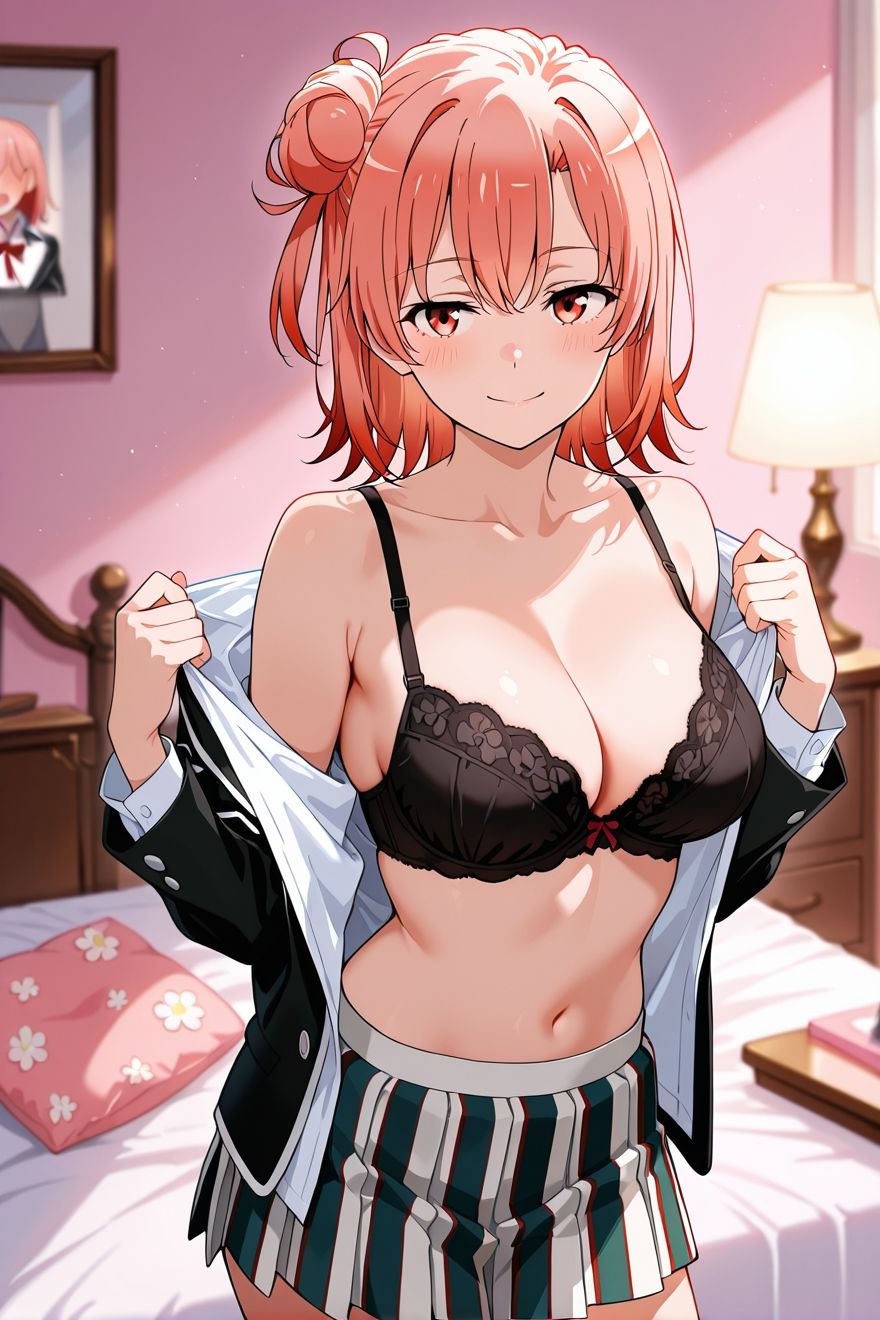 由比ヶ浜結衣 ランジェリー グラビア＆SEX集 - サンプル画像 1