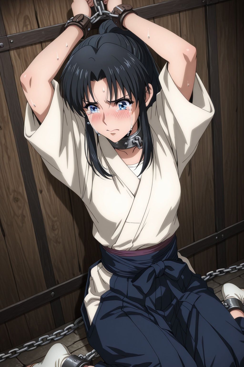 鎖縛り拘束拷× 処女〇辱セックス 薫 - サンプル画像 5