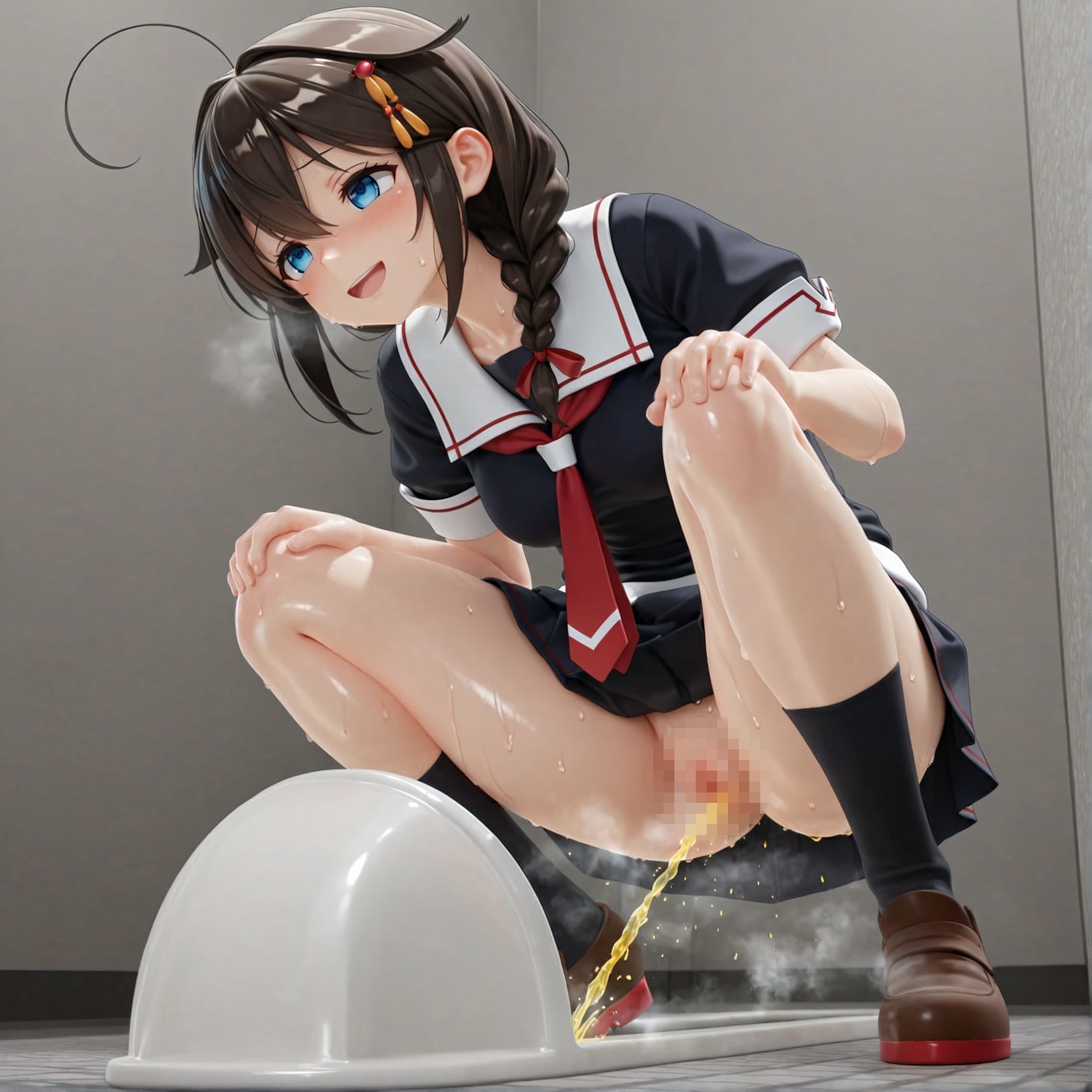 艦〇放尿集ver2 - サンプル画像 4