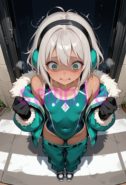 【疑似露出】女の子がひたすら下腹部を見つめてくれる気分になれる画像集 - サンプル画像 6