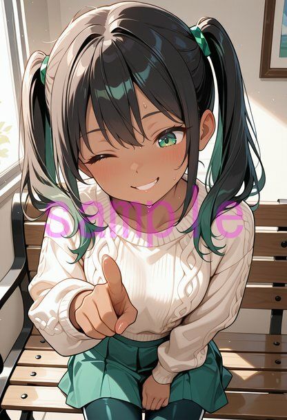 女の子にひたすら見つめていただく画像集 - サンプル画像 9